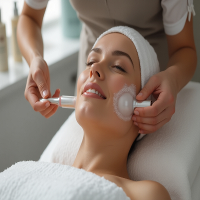 Cryotherapy Facial Glow
